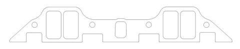 Cometic Chrysler B/RB .060in Fiber Intake Mani Gasket Set-1.229in x 2.310in Rectangle Port