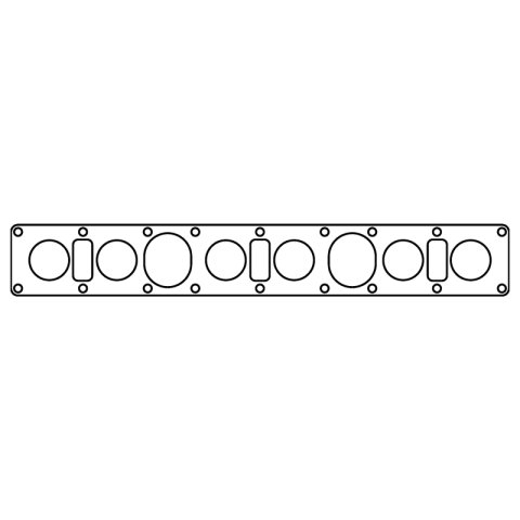 Cometic Jaguar XK6 .060in AFM Intake Manifold Gasket - With Straight Port Heads
