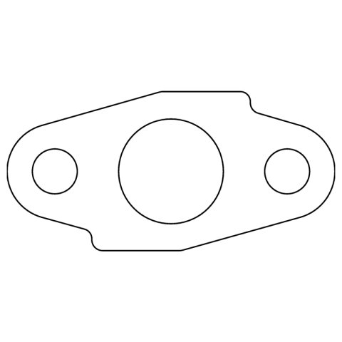Cometic Nissan SR16VE/SR20VE .020in Fiber Oil Pump Gasket