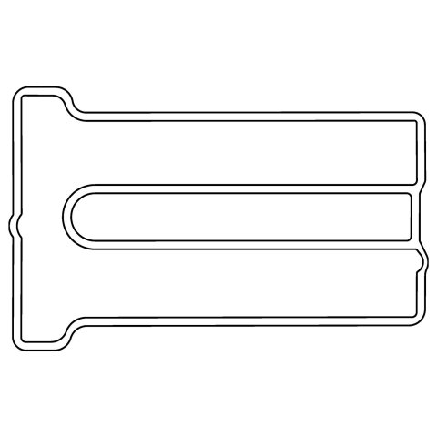 Cometic Lotus Twin Cam .060in AFM Valve Cover Gasket - Chain Driven