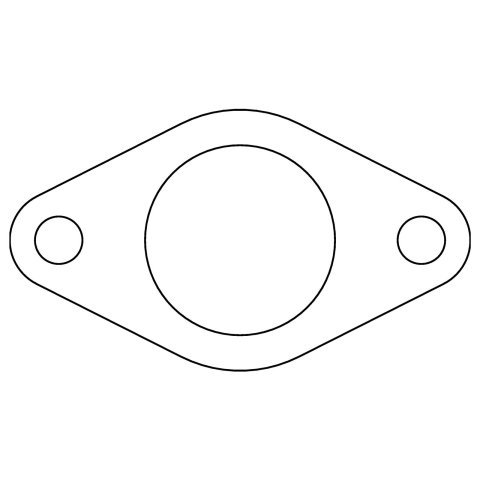 Cometic Subaru EJ205 .064in AM Exhaust Pipe Gasket Set