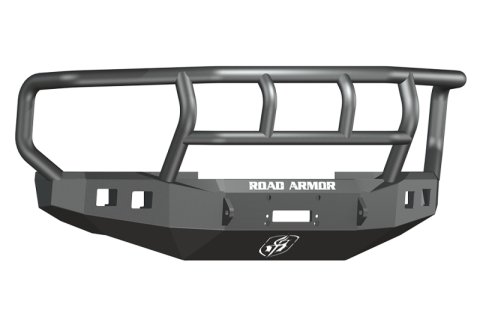 Road Armor 08-10 Ford F-250 Stealth Front Winch Bumper w/Titan II Guard Wide Flare - Tex Blk