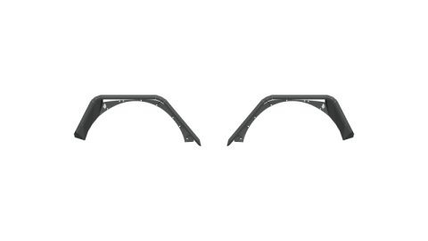 Road Armor 18-20 Jeep Wrangler JL Stealth Rear Fender Flare Body Armor - Tex Blk