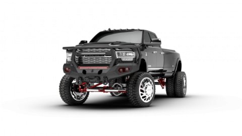 Road Armor 2019+ Dodge RAM 2500/3500 Evolution Front Bumper - w/ Reaper Guard