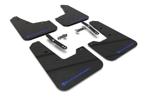 Rally Armor 23-25 Kia Niro SG2 Black UR Mud Flap Blue Logo