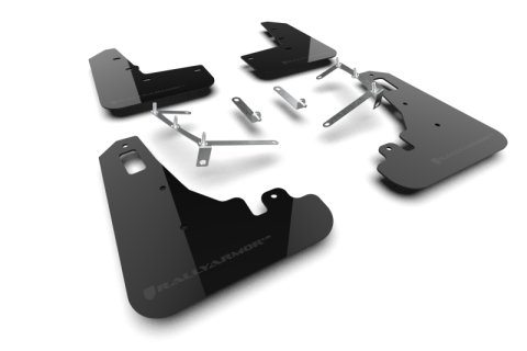 Rally Armor 22-26 Subaru BRZ / Toyota GR86 Black UR Mud Flap w/Dark Grey Logo