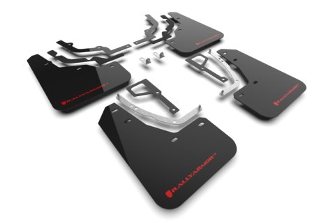 Rally Armor 25-26 Hyundai Ioniq 5 N Black Mud Flap w/Red Logo