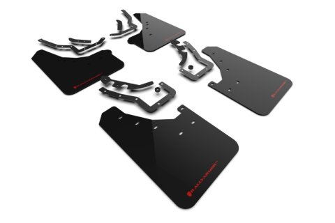 Rally Armor 24-26 Toyota Tacoma Gen 4 Black UR Mud Flap w/Red Logo