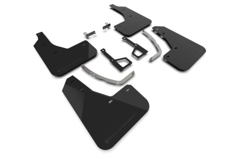 Rally Armor 25-26 Hyundai Ioniq 5 XRT Black Mud Flap Metallic Black Logo