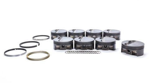 Mahle MS Piston Set SBF 349ci 4.045in Bore 3.4in Stroke 5.4in Rod .927 Pin -6cc 10 CR Set of 8