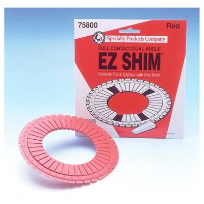 SPC Performance EZ Shim Dual Angle Camber/Toe Shim (Red)