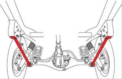 SPC Performance 08+ Toyota Landcruiser Rear Lower Control Arms (Pair)