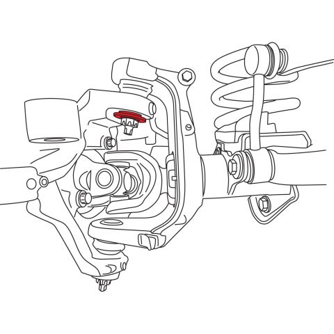 SPC Performance Jeep 1/4 Deg. Camber Sleeve