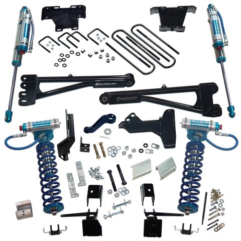 Superlift 17-19 Ford F-250 SD 4WD (Diesel) 6in Radius Arm Lift Kit King Fr Coils/RR Reservoir Shocks