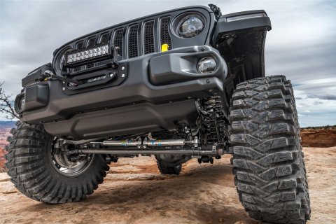 Superlift 18-20 Jeep Wrangler JL/2020 Jeep Gladiator JT 4WD - Dual Steering Stabilizer Kit Bilstein