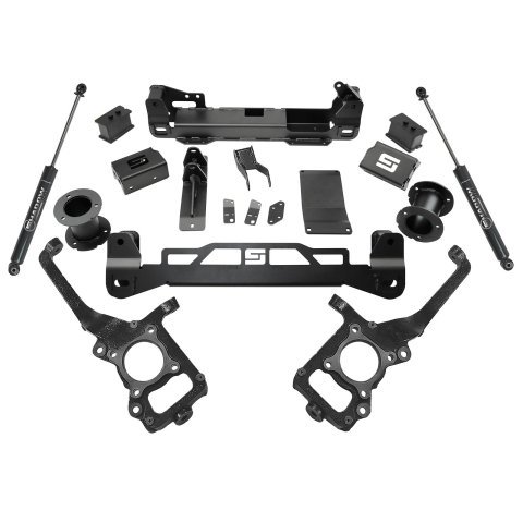 Superlift 2021 Ford F-150 4WD 6in Lift Kit w/Superlift Shadow Series Rear Shocks