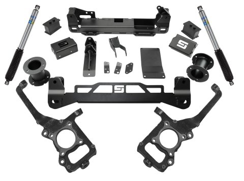 Superlift 2021 Ford F-150 4WD 6in Lift Kit w/Bilstein 5100 Series Rear Shocks