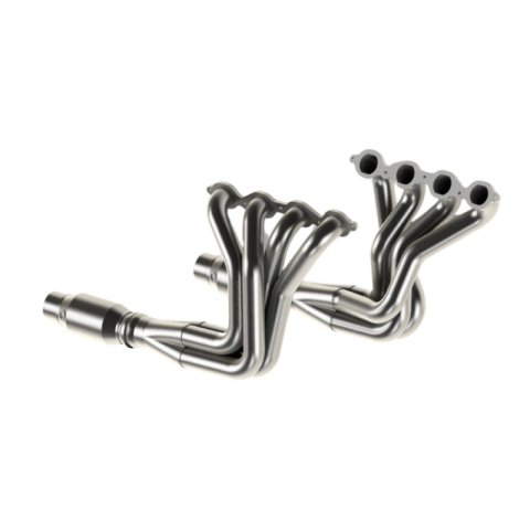 Kooks 67-69 Chevrolet Camaro Firebird 1-7/8in x 3in LT Swap Header w/ Green Catted Connection Pipes