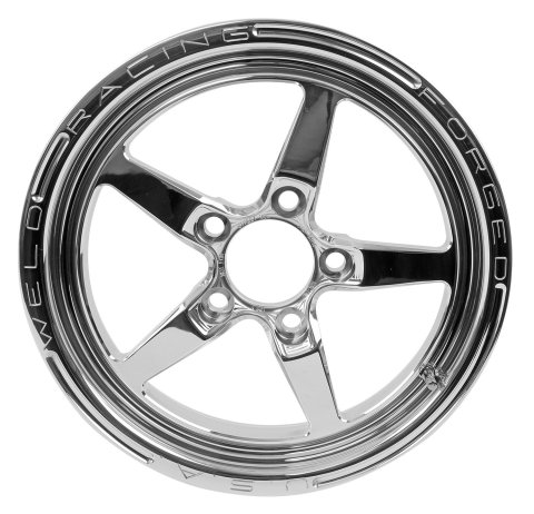 Weld Alumastar 1-Piece 15x3.5 / 5x4.75 BP / 1.75in. BS Polished Wheel - Non-Beadlock