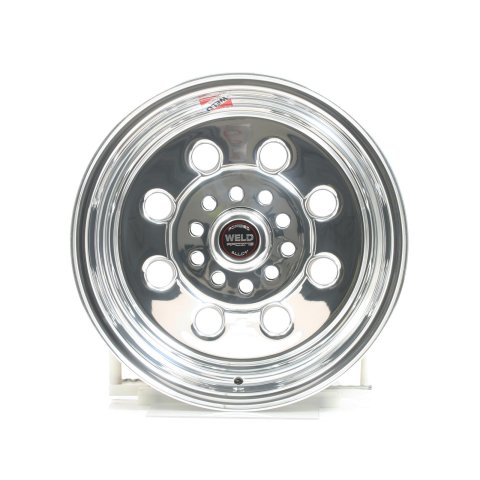 Weld Draglite 15x10 / 5x4.5 & 5x4.75 BP / 6.5in. BS Polished Wheel - Non-Beadlock