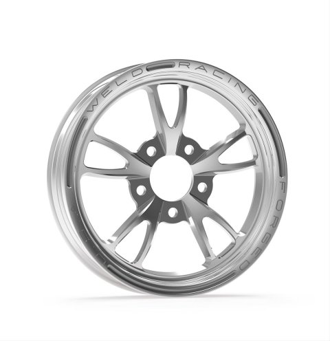 Weld Full Throttle 1-Piece 17x2.25 / Anglia Spindle MT / 1.13in. BS Polished Wheel - Non-Beadlock