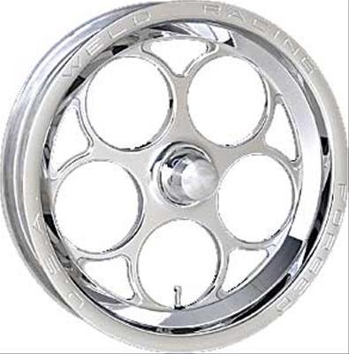 Weld Magnum 1-Piece 15x3.5 / 5x4.75 BP / 1.75in. BS Polished Wheel - Non-Beadlock