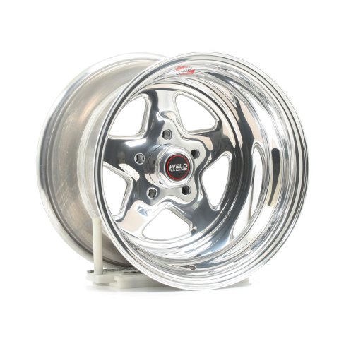 Weld ProStar 15x10 / 5x4.5 BP / 3.5in. BS Polished Wheel - Non-Beadlock