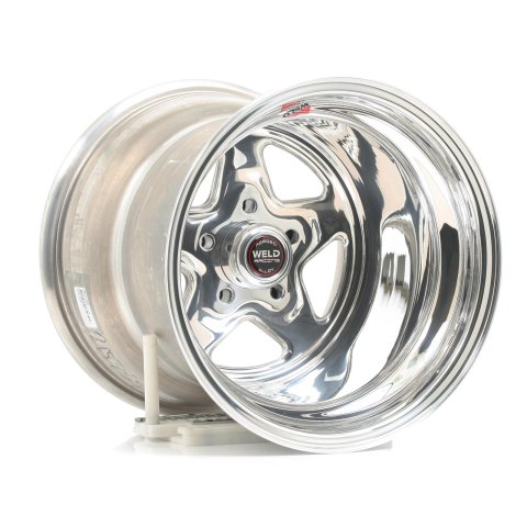 Weld ProStar 15x14 / 5x4.5 BP / 4.5in. BS Polished Wheel - Non-Beadlock