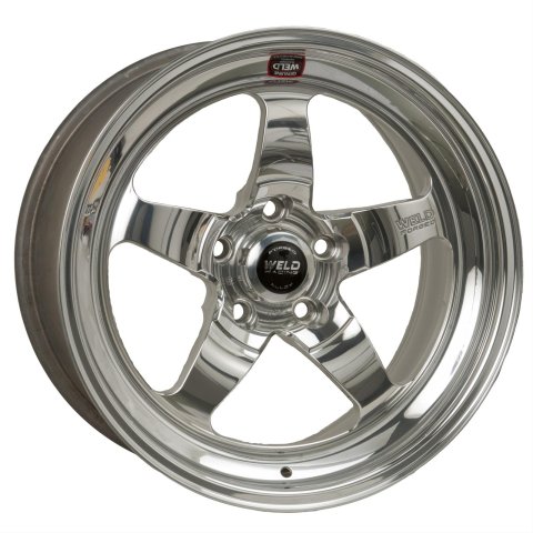 Weld S71 15x10 / 5x4.75 BP / 7.5in. BS Polished Wheel (Medium Pad) - Non-Beadlock