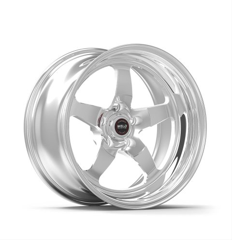 Weld S71 17x7 / 5x4.5 BP / 4.8in. BS Polished Wheel (Medium Pad) - Non-Beadlock