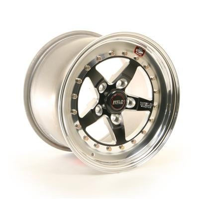 Weld Weldstar 15x10 / 5x4.5 BP / 7.5in. BS Black Wheel - Non-Beadlock