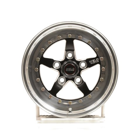 Weld Weldstar 15x4 / 5x4.75 BP / 1.5in. BS Black Wheel - Non-Beadlock