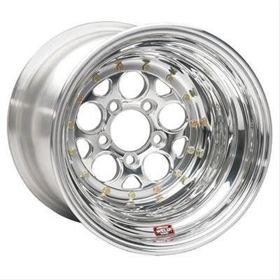 Weld Magnum 2.0 15x10 / 5x4.75 BP / 4in. BS Polished Wheel - Non-Beadlock