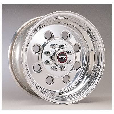 Weld Draglite 15x7 / 4x108 & 4x4.5 BP / 4.5in. BS Polished Wheel - Non-Beadlock