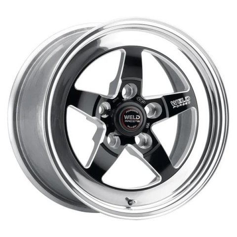 Weld S71 17x10 / 5x5 BP / 7.2in. BS Polished Wheel (High Pad) - Non-Beadlock