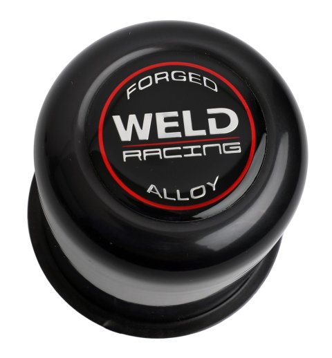 Weld Center Cap 5-Lug 3.16in OD x 3.20in Tall DFS PT - Black