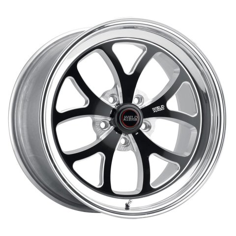 Weld S76 17x9 / 5x5 BP / 6.2in. BS Black Wheel