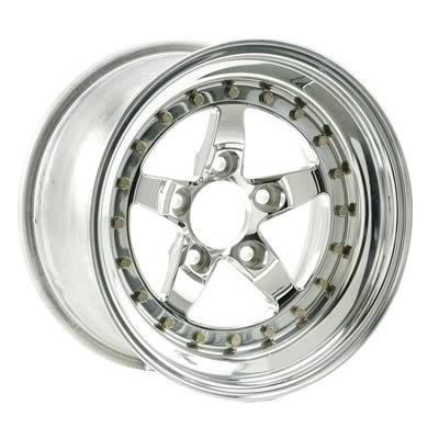 Weld Weldstar 15x8 / 5x4.75 BP / 5.5in BS Polished Wheel - Non-Beadlock