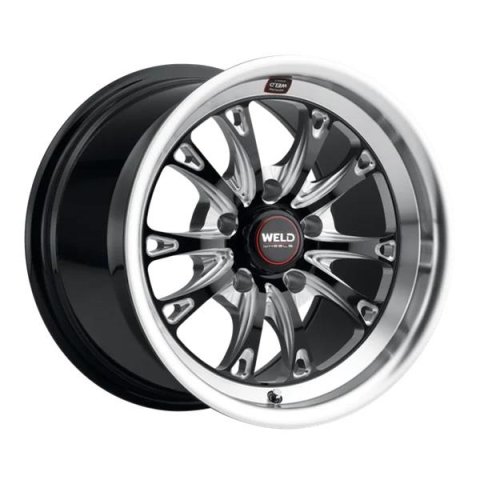 Weld Belmont Drag 18x10 / 5x114.3 BP / ET30 BS6.7 Gloss Black MIL DIA 78.1