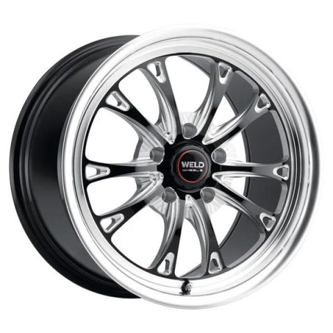Weld S113 18X10 Belmont 5X120.65 ET30 BS6.7 Gloss Black MIL Dia 70.3