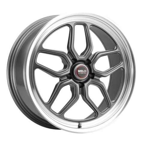 Weld S108 22X9 Laguna 5X115 ET20 BS5.75 Gloss Gun Diamond Lip 71.5