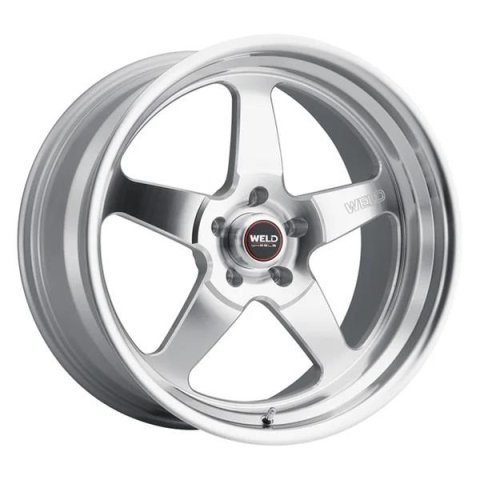 Weld S105 Ventura 20x9 / 5x115 BP / 20 Offset / 5.75 BS / 71.50 Bore - Gloss Silver MACH Wheel