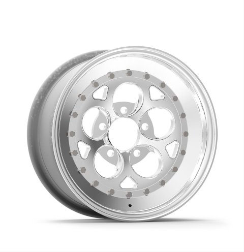 Weld Magnum III 15x15 / 5x4.75 BP / 5.5in. BS Polished Wheel - Non-Beadlock