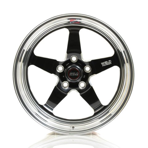 Weld S71 18x9 / 5x4.75 BP / 5.2in. BS Black Wheel (Medium Pad) - Non-Beadlock