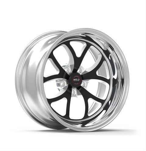 Weld S76 18x8 / 5x4.5 BP / 5.2in. BS Black Wheel (Low Pad) - Non-Beadlock
