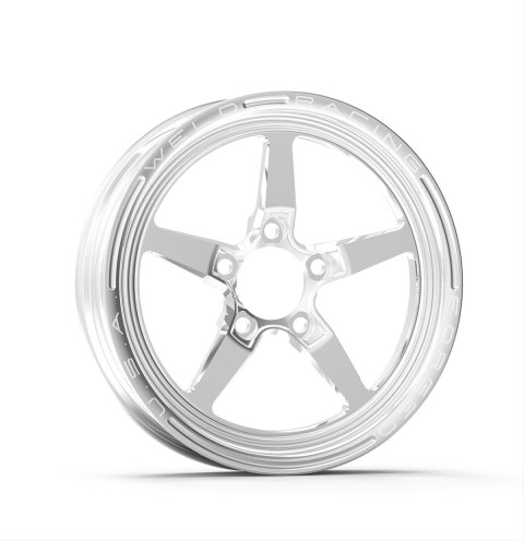 Weld Alumastar 1-Piece 17x3.5 / Strange Spindle BP / 1.75in. BS Polished Wheel - Non-Beadlock