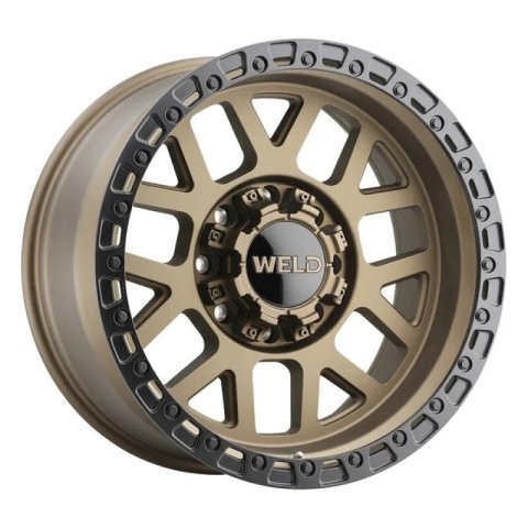 Weld Off-Road W115 20X10 Cinch8x170 ET -18 BS 4.75 Satin Bronze / Satin Black Ring 125.1 CB