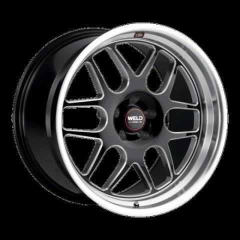 Weld Solana 18x9.5 / 5x127 BP / ET0 / 78.1mm Bore - Gloss Black MIL DIA Wheel