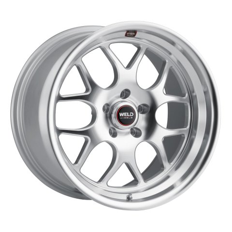 Weld Solana 18x11 / 5x114.3 BP / ET19 / 70.5mm Bore - Gloss Silver Machined Wheel