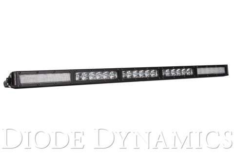 Diode Dynamics 30 In LED Light Bar Single Row Straight Clear Combo Each Stage Series
